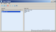 TypeHelper screenshot